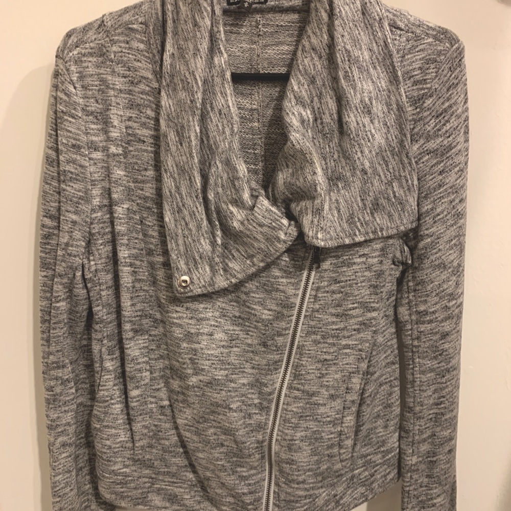 Express Grey Zip up jacket